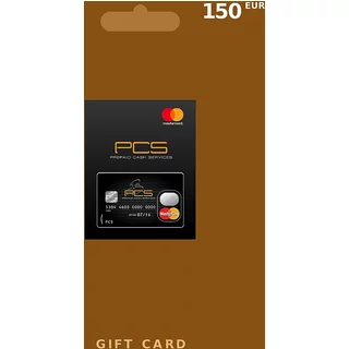 Buy PCS Mastercard EU Gift Card 150 EUR EUROPE - Instant Delivery | Aussui