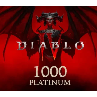 Buy Diablo IV - 1000 Platinum Voucher Battle.net Altergift