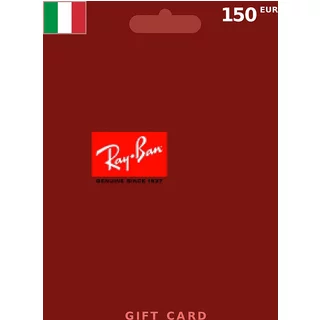 Buy Ray-Ban Gift Card 150 EUR ITALY - Instant Delivery | Aussui