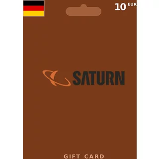 Buy Saturn Gift Card 10 EUR GERMANY - Instant Delivery | Aussui