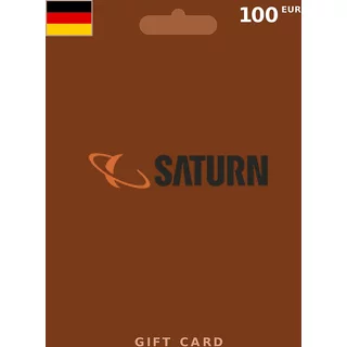 Buy Saturn Gift Card 100 EUR GERMANY - Instant Delivery | Aussui