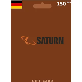 Buy Saturn Gift Card 150 EUR GERMANY - Instant Delivery | Aussui