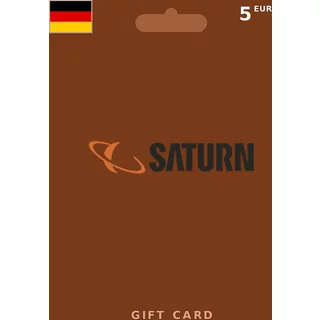 Buy Saturn Gift Card 5 EUR GERMANY - Instant Delivery | Aussui