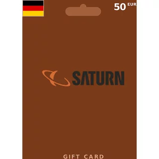 Buy Saturn Gift Card 50 EUR GERMANY - Instant Delivery | Aussui