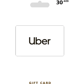 Buy Uber Rides Voucher Gift Card 30 AED GLOBAL - Instant Delivery | Aussui