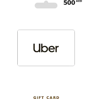 Buy Uber Rides Voucher Gift Card 500 AED GLOBAL - Instant Delivery | Aussui