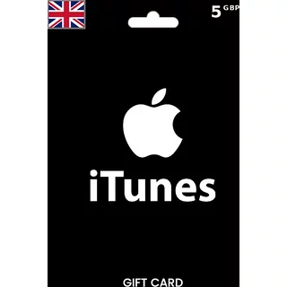 Apple iTunes Gift Card 5 GBP (UK) – Instant Code | Aussui