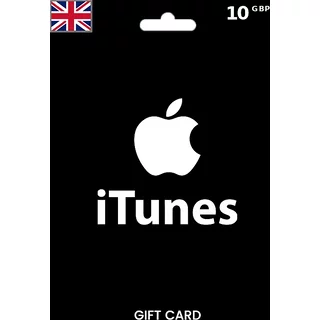 Buy Apple iTunes Gift Card 10 GBP | Instant Delivery