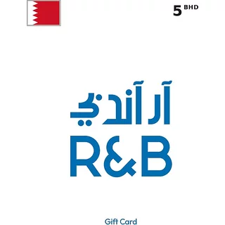 Buy R&B Gift Card 5 BHD BAHRAIN - Instant Delivery | Aussui
