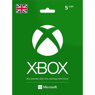 Buy Xbox Gift Card 5 GBP UNITED KINGDOM - Instant Delivery | Aussui
