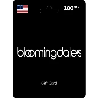 Buy Bloomingdale's Gift Card 100 USD | Instant Delivery