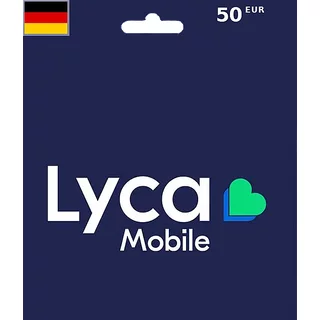 Lycamobile Germany 50 EUR Gift Card – Instant Email Delivery