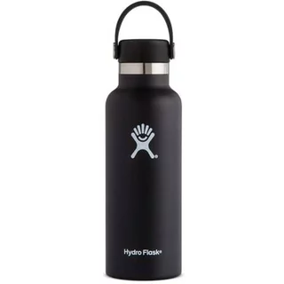 Standard thermos Hydro Flask with standard mouth flex cap 18 oz