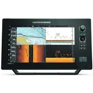 Gps touchscreen handset and transom probe Humminbird Apex 13 MEGA SI +T° 411470-1