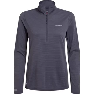 Women's 1/2 zip long sleeve jersey Craghoppers NosiLife SolarShield+