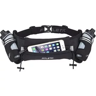 Hydration belt with two water bottles Fitletic 2x250ml