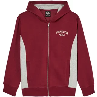 Hooded sweatshirt with zipper Quiksilver No Teacher