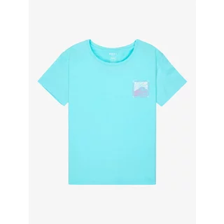 Organic Cotton T-Shirt Girl Roxy Lilyregular Night Vintage