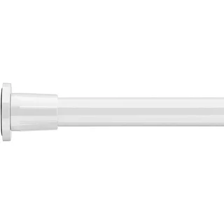 Telescopic Shower Curtain Rod 1100-2600Mm White Croydex