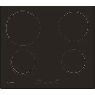 Candy 60Cm Ceramic Hob Touch Control Ch64Ccb/S