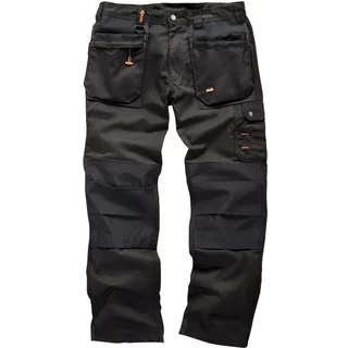 Scruffs Worker Plus 34R Black Trouser