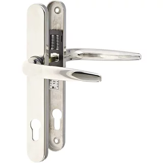 Yale Essentials Long Backplate Door Handle Chrome