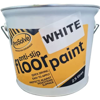Prosolve Anti Slip Floor Paint White 2.5L