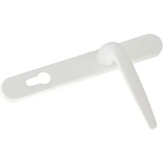 Yale Essentials Long Backplate Door Handle White