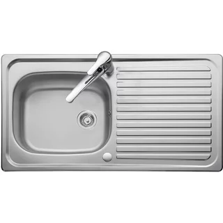 Leisure Linear 1.0 Bowl Sink 950 X 508Mm S/Steel 1Th Reversible