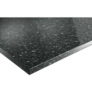 Black Slate Gloss Worktop 3000 X 600 X 38Mm Pefc