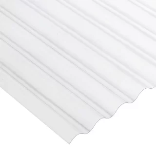 Roof Sheet Asb Corrugated Light Weight 3In 6Ft 1830 Clear