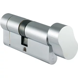 Efb Euro Cylinder Thumbturn Satin S/Steel 35/35