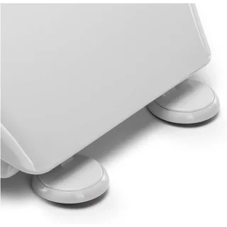 Croydex Huron Toilet Seat Sit Tight Plastic Hinge White