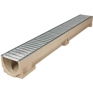 Aco Raindrain Plus Channel 1M Galv Grating