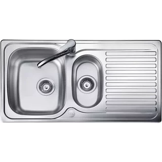 Leisure Linear 1.5 Bowl Sink 950 X 508Mm S/Steel 1Th Reversible