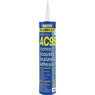 Everbuild Sika AC95 Intumescent Acoustic Sealant 900ml 486163