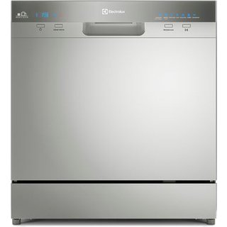 Lava-Louças Electrolux 8 Serviços Inox com Função Higienizar (LL08S)