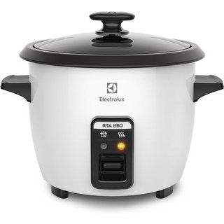 Panela de Arroz Elétrica Electrolux por Rita Lobo 1,3L Branca Efficient (RCB50)