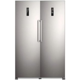Kit Geladeira Electrolux Frost Free 355L Experience Com Autosense (RTI4S) + Freezer Electrolux 262L Experience Com Inverter cor Inox Twins (FTI4S) - 127V