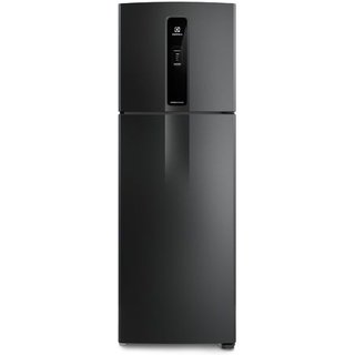 Geladeira Electrolux Frost Free Inverter 390L Efficient AutoSense Duplex Black Inox Look (IF43B)