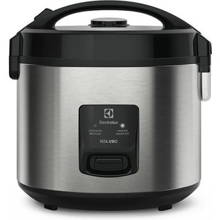Panela de Arroz Elétrica Electrolux por Rita Lobo 3,5L Preta Efficient 2 em 1 (ERC20)