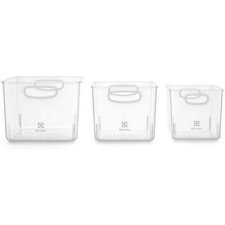 Kit Caixas Organizadoras Electrolux Experience 14,4 Litros Modular