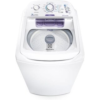 Máquina de Lavar Electrolux 8,5kg Branca Turbo Economia com Jet&Clean e Filtro Fiapos (LAC09)