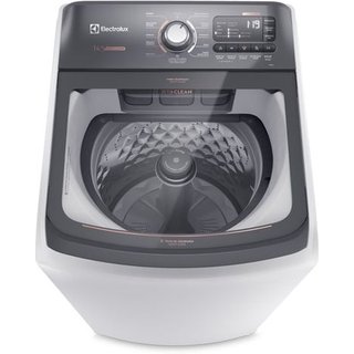 Máquina de Lavar Electrolux 14kg Branca Premium Care com Cesto Inox e Jet&clean (LEC14)
