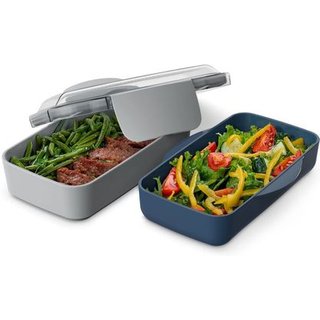 Marmiteira Lunch Box Electrolux Azul Resistente a Temperatura