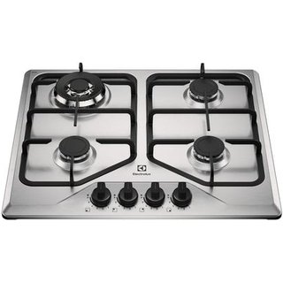Cooktop 4 Bocas a Gás Electrolux Inox Experience Multi Chama e Grade Ferro Fundido (KE4XC) - Bivolt