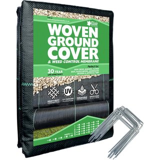 Woven Ground Cover with Optional Pegs & Staples