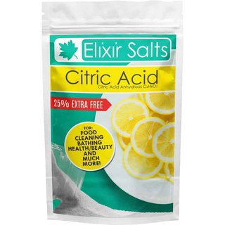 Elixir Salts Citric Acid | Food Grade + 25% FREE
