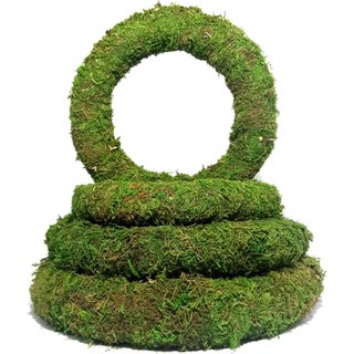 Moss Effect Wreath Rings (8", 10", 12" & 14")