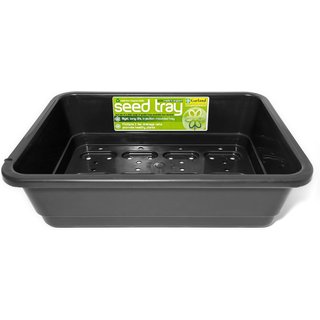 Garland Black Half Size Seed Trays | Heavy-Duty Plastic (G18B)